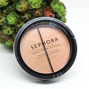 NEW Sephora "Golden Hour" highlighter duo in "Sunset"